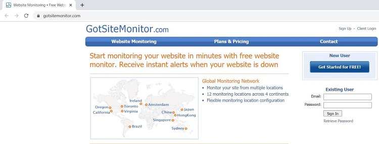 ابزار Got Site Monitor